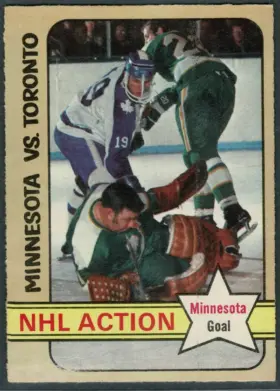 189 Minnesota Vs Toronto 1972 73 O Pee Chee from Front 1
