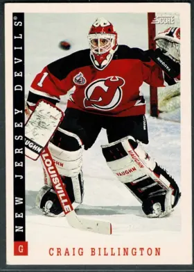 1993-94 Score Craig Billington #207