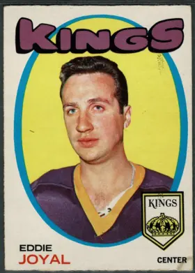1971-72 O-Pee-Chee Eddie Joyal #23 Los Angeles Kings (VG-EX)