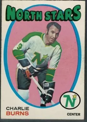1971-72 O-Pee-Chee Charlie Burns #238 Minnesota North Stars (EX-MT 6)