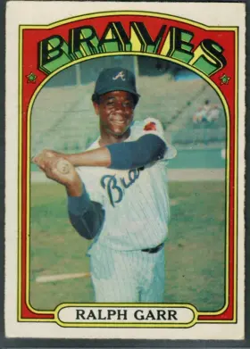 1972 O-Pee-Chee Ralph Garr #260 Atlanta Braves (EX 5)-front