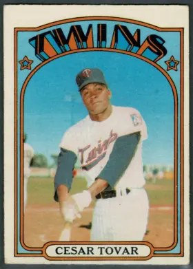 275 Cesar Tovar 1972 O Pee from Chee Front