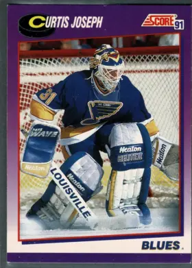 296 Curtis Joseph 1991 from Score Front