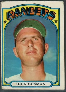 365 Dick Bosman 1972 O Pee from Chee Front
