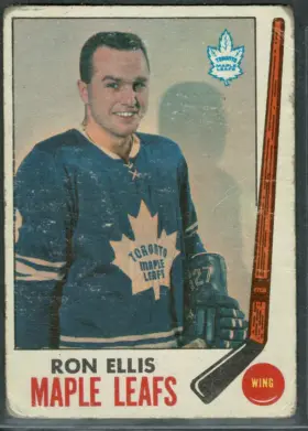 1969-70 O-Pee-Chee Ron Ellis #46 Toronto Maple Leafs (EX 5)