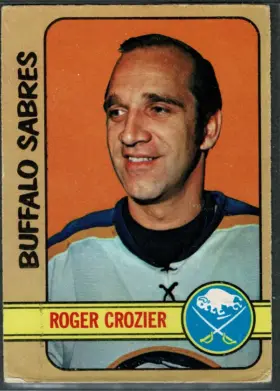 50 Roger Crozier 1972 73 O Pee Chee from Front Ex5