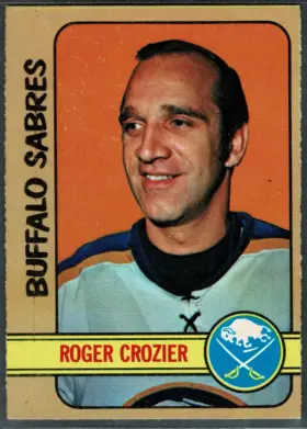 50 Roger Crozier 1972 73 O Pee Chee from Front Ex6