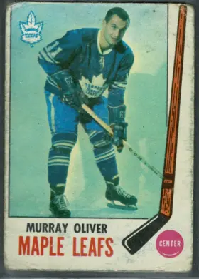 1969-70 O-Pee-Chee Murray Oliver #52 Toronto Maple Leafs (EX 5)