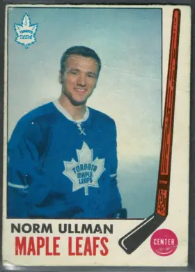 1969-70 O-Pee-Chee Norm Ullman #54 Toronto Maple Leafs (VG-EX 4)