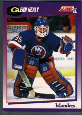 68 Glenn Healy 1991 from Score Front