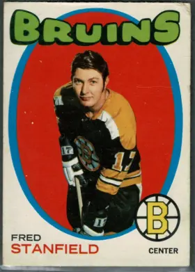 7 Fred Stanfield 1970 71 O Pee Chee from Front 1