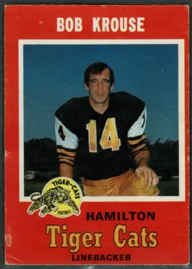 70 Bob Krouse 1971 O Pee Chee from Front 1