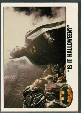 1989 Topps Batman Is It Halloween #81 Series 1 (EX 5)