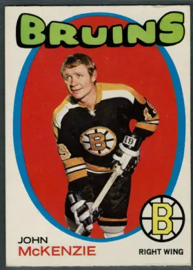 1971-72 O-Pee-Chee John McKenzie #82 Boston Bruins (EX 5)