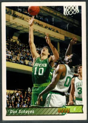 85 Dan Schayes 1992 Upper from Deck Front