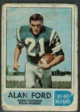 88 Alan Ford 1968 O Pee Chee from Front Dup