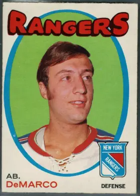 1971-72 O-Pee-Chee Ab DeMarco #90 New York Rangers (EX-MT 6)