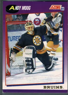 1991-92 Score Andy Moog #90