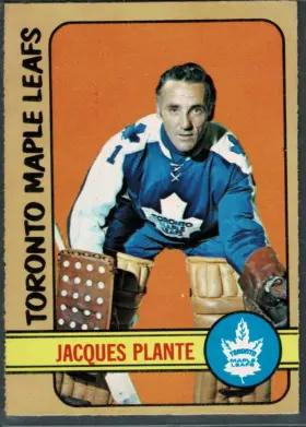 92 Jacques Plante 1972 73 O Pee Chee from Front 1