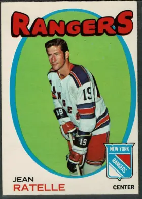 1971-72 O-Pee-Chee Jean Ratelle #97 New York Rangers (EX-MT 6)