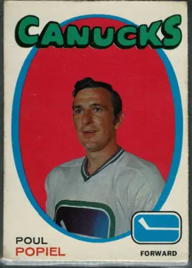 1 Poul Popiel 1971 72 O Pee Chee Front Vg from Ex 4