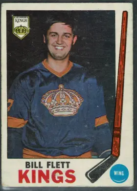 1969-70 O-Pee-Chee Bill Flett #102 Los Angeles Kings Raw (EX)
