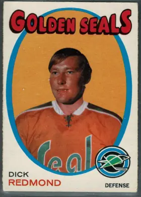 1971 O-Pee-Chee Dick Redmond #106 California Golden Seals Hockey Card