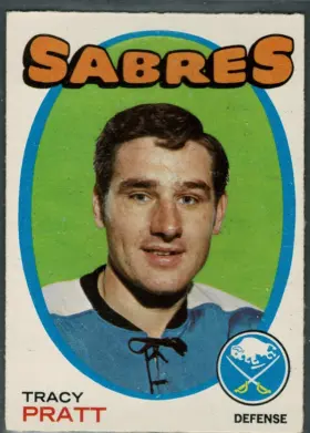1971-72 O-Pee-Chee Tracy Pratt #107 Buffalo Sabres
