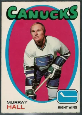 109 Murray Hall 1971 72 O Pee Chee Front Vg from Ex 4