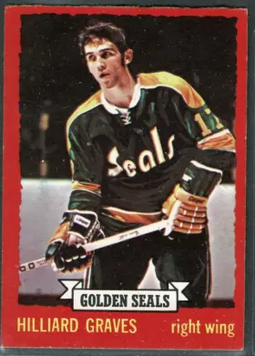 1973-74 O-Pee-Chee Hilliard Graves #110 California Golden Seals