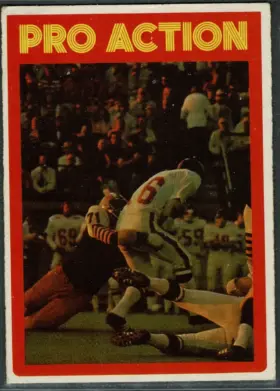 1972 O-Pee-Chee Pro Action #121 Test Your Football I.Q. Siksma Brothers Family