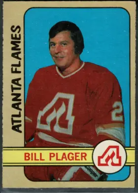 1972-73 O-Pee-Chee Bill Plager #122 Atlanta Flames NHL Hockey