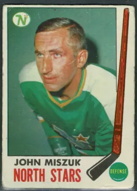 1969-70 O-Pee-Chee John Miszuk #124 Minnesota North Stars VG 3