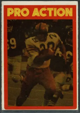 1972 O-Pee-Chee Pro Action #125 Test Your Football I.Q. Calgary Stampeders Winning Streak