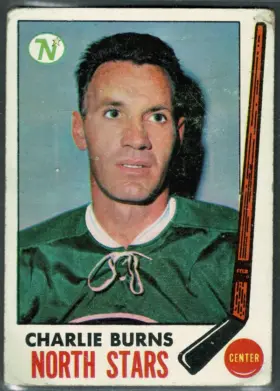 129 Charlie Burns 1969 70 Topps Front from Ex 5