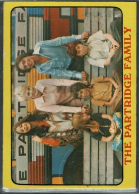 1971 O-Pee-Chee The Partridge Family #13 Title Card Series 1