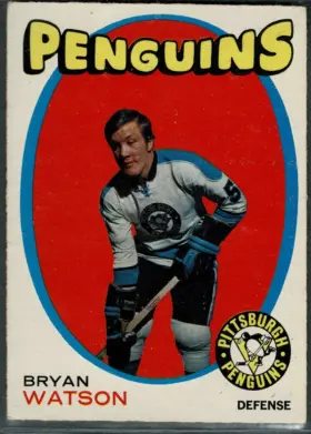 1971-72 O-Pee-Chee Bryan Watson #132 Base Card Pittsburgh Penguins