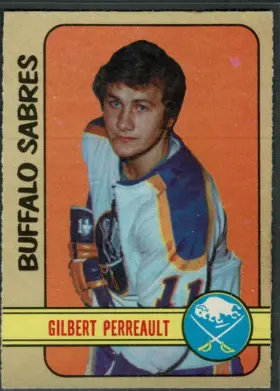 1972-73 O-Pee-Chee Gilbert Perreault #136 Buffalo Sabres Hall of Fame NHL Hockey