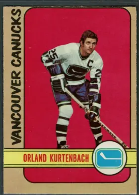 1972-73 O-Pee-Chee Orland Kurtenbach #141 Vancouver Canucks