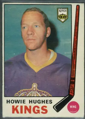 1969-70 O-Pee-Chee Howie Hughes #142 Los Angeles Kings Raw (EX 5)