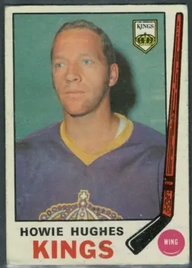 1969-70 O-Pee-Chee Howie Hughes #142 Los Angeles Kings Raw (VG 3)