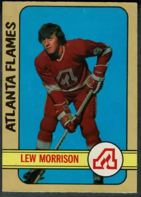 1972-73 O-Pee-Chee Lew Morrison #143 Atlanta Flames NHL Hockey