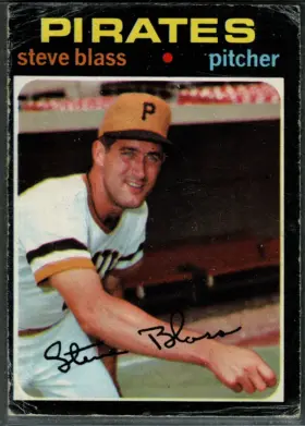 1971 O-Pee-Chee Steve Blass #143 Pittsburgh Pirates