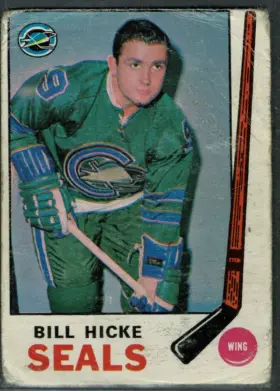1969-70 O-Pee-Chee Bill Hicke #145 Oakland Seals VG 3