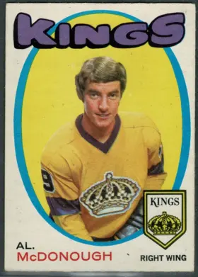 1971-72 O-Pee-Chee Al McDonough #150 Los Angeles Kings Hockey Card