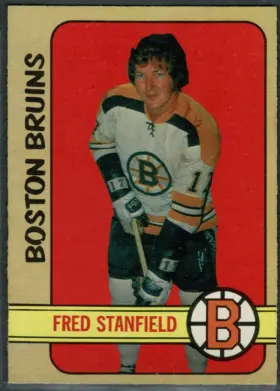 1972-73 O-Pee-Chee Fred Stanfield #150 Boston Bruins NHL Hockey Card