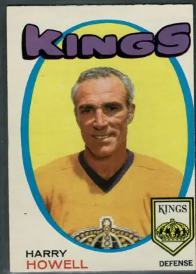 1972 O-Pee-Chee Harry Howell #153 Los Angeles Kings Hockey Card