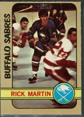 1972-73 O-Pee-Chee Rick Martin #157 French Connection Buffalo Sabres