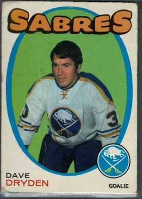 1971-72 O-Pee-Chee Dave Dryden #159 Buffalo Sabres
