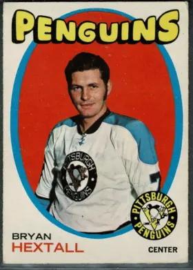 1971-72 O-Pee-Chee Bryan Hextall #16 Base Card Pittsburgh Penguins